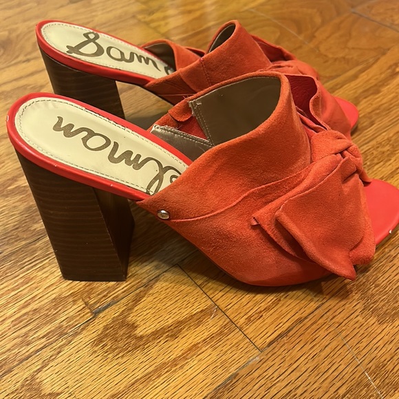 Sam Edelman heel mules size 8 - Picture 2 of 7